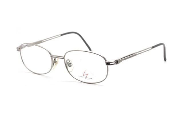 Yohji Yamamoto 6104 Silver Rectangular Designer Glasses 51mm