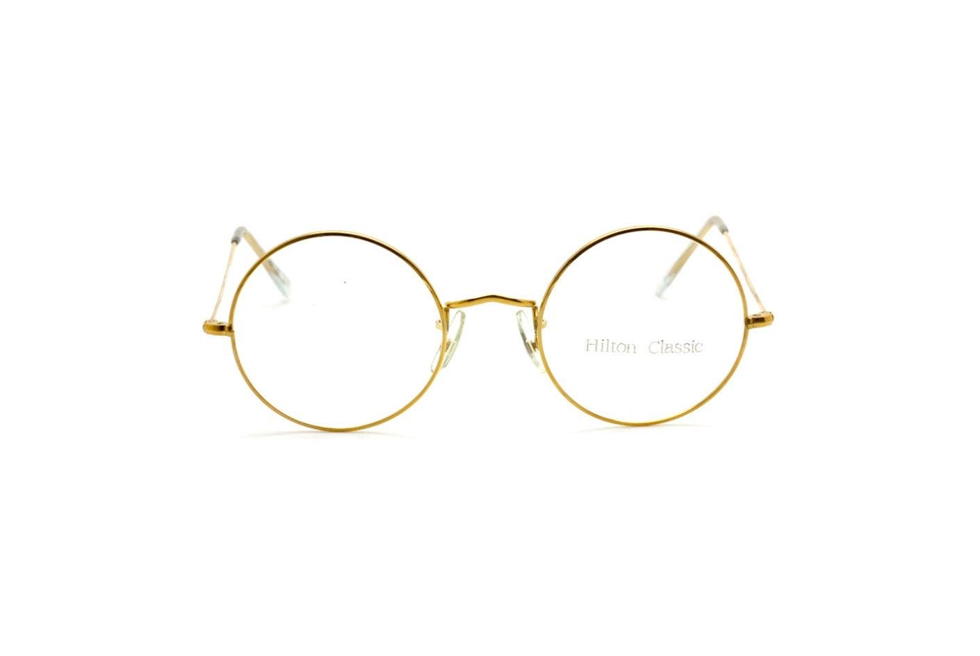 真の丸メガネ HILTON CLASSIC Eyewear by Savile Row 44 mm 
