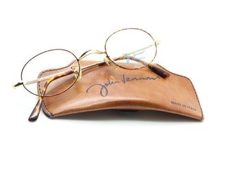 The John Lennon Collection Glasses 'LOVE' Oval Eyewear Hand Made in Italy