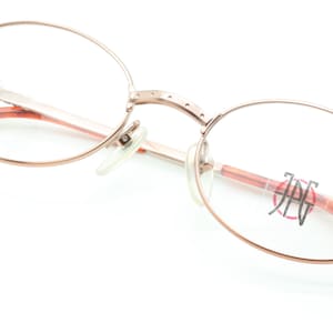 Jean Paul Gaultier Vintage Glasses 5109 Rose Gold Finish Designer Eyewear