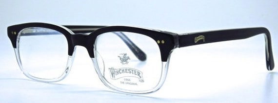 Vintage Italian Designer Frame - Clear / Black SEQUOIA Vintage Italian Frames in Black and Clear Acrylic  main image 2