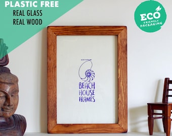 Rustic Picture Frame A2, A3, A4, A5, 5x5, 6x6, 5x7, 6x8, 8x10, 11x14 | Photo Frame | Handmade | Antique | Vintage | Retro | Wooden Frames