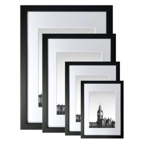 Black Picture Frame Black Photo Frame A3, A4, A5, 5X7, 6X8 ,8X10, 11X14 Wall Decor Family Picture Frame Wedding Gift A3 Frame A4 Frame