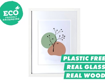 White Photo Frame | Wood Picture Frame | White Picture Frame | Photo frame | Wooden Frames | White Frames | A3, A4, A5, 6x6, 5x7, 6x8, 8x10