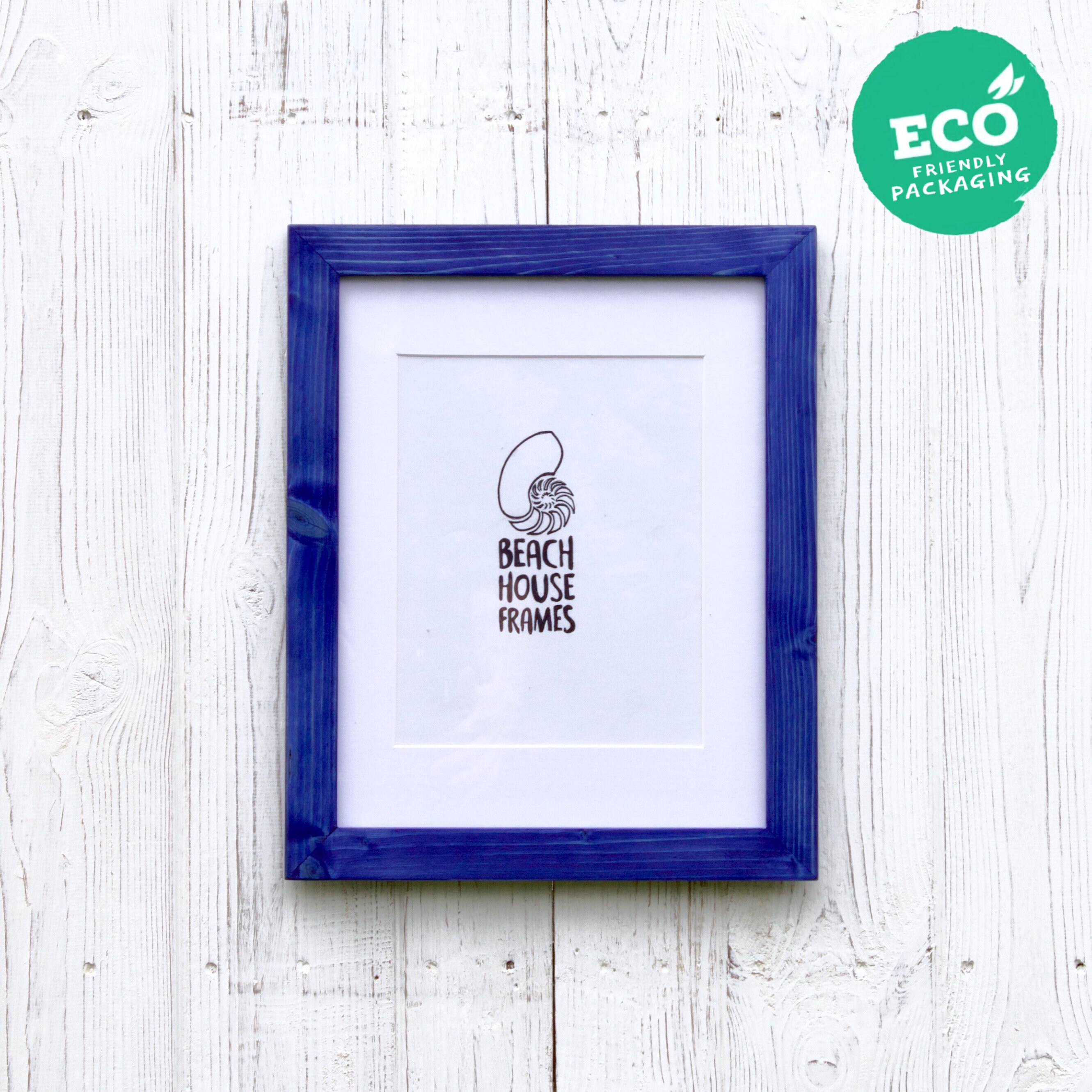 Blue 11x14 Picture Frame Photo Frame Matt Finish Etsy