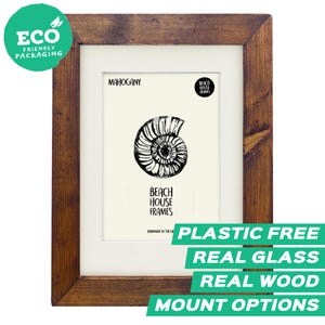 Rustic Picture Frame | Photo Frame | A2, A3, A4, A5, 5x5, 6x6, 5x7, 6x8, 8x10, 11x14 | Handmade | Antique | Photo | Vintage | Retro | Modern image 1