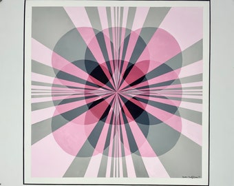 Coming Together: origineel acrylschilderij op canvas