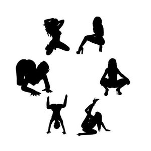 Twerk decals 12 pk