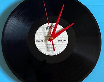 The Coasters Greatest Hits Upcycled 12” Vinyl Record Rock Clock