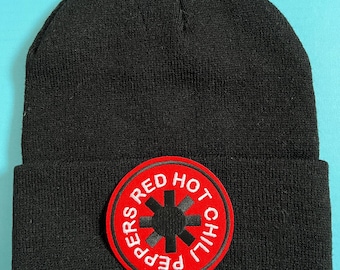Red Hot Chili Peppers Alternative Rock and Roll Stocking Hat Skull Cap Beanie 2 Colors (NEW!)