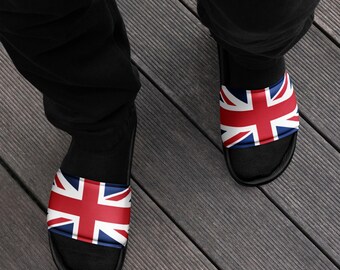 Men’s Union Jack Patriotic Slides