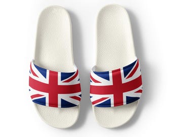 Women's Union Jack Patriotic Slides
