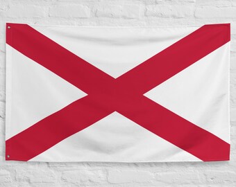 Large St Patrick's Cross Saltire Irish Wall Hanging Flag