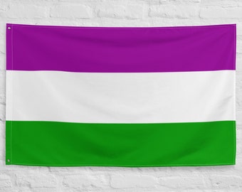 Large Suffragette Wall Hanging Flag