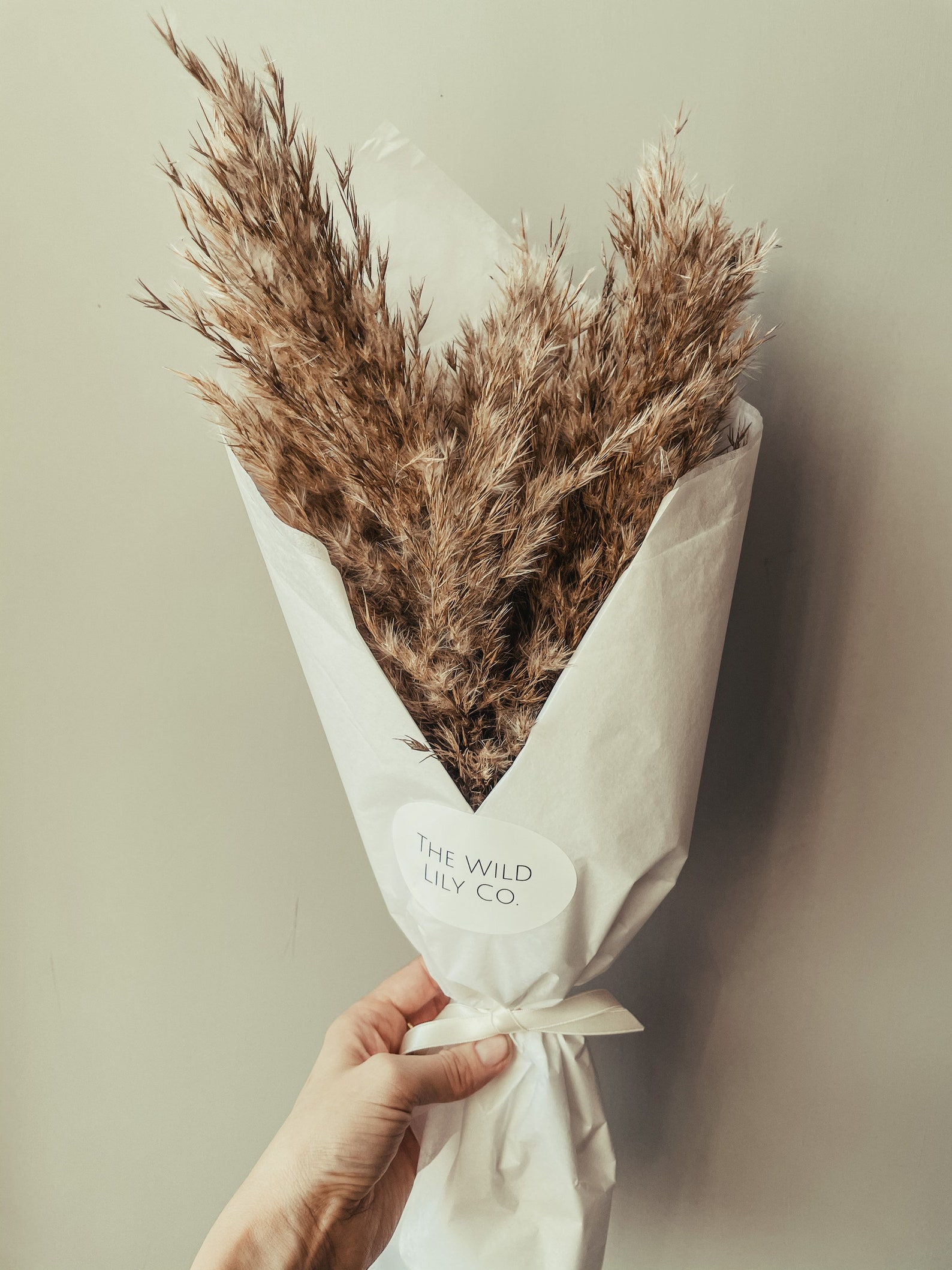 PAMPAS Grass BOUQUET and Black VASE. Wedding Gift/dried Flower Etsy