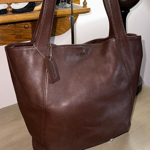 Vintage COACH Lexington Tote Leather Shoulder Bag Purse 4181