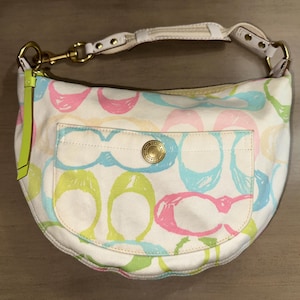 Coach Y2k Shoulder Bag - Etsy