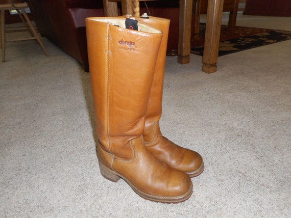 Vintage 70's DINGO Women's Insulated Tall brown le