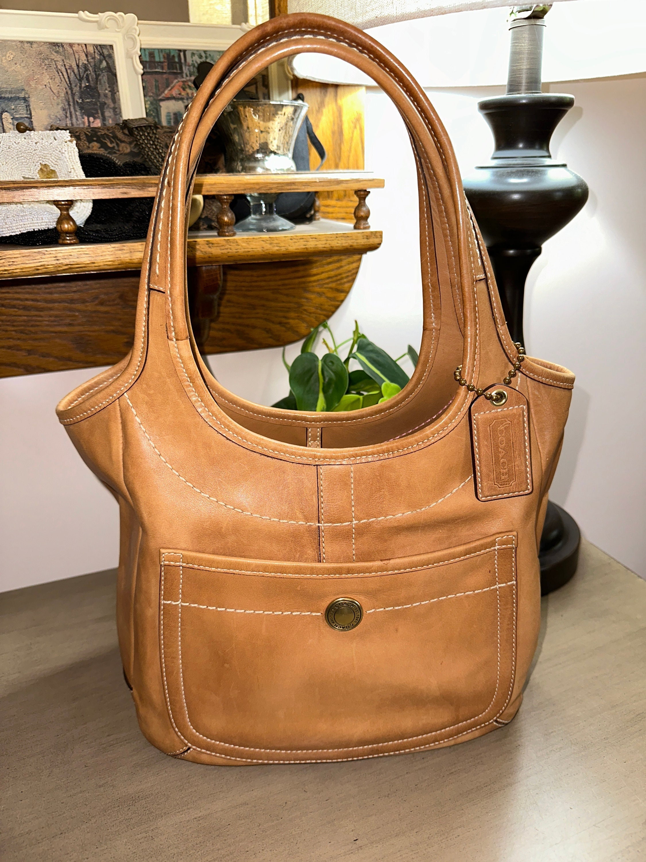 バッグ VINTAGE COACH ERGO SHOULDER BAG BROWN OLD COACH Ergo Bag Vintage Shoulder Bag Leather 9033 Brown