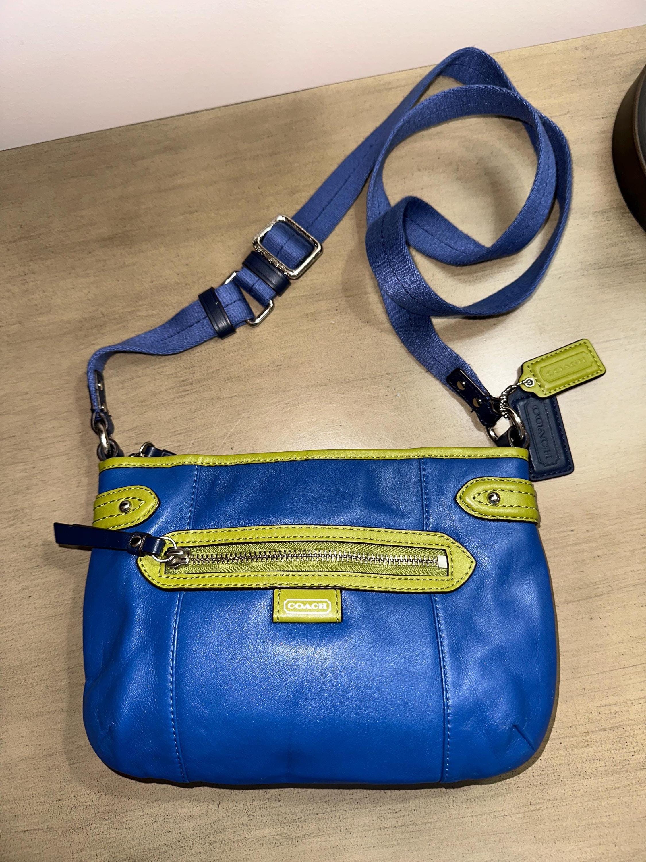 Y2K COACH Daisy Spectator Leather Swing Pack Crossbody Bag Purse