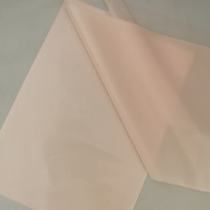 Fogli in PU per cuoio capelluto formato A4: Poliuretano per la realizzazione di parrucche da donna, toupet da uomo, bambole, cappelli ecc. Realizzazione/riparazione di base per parrucche in pelle PU.