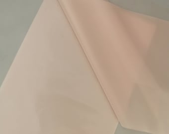 A4 Size Scalp PU Sheets: Poly. Polyurethane Ladies Wig Making, Men Toupee, Dolls, Hat etc PU Skin Wig Foundation Making / Repair Hairpiece