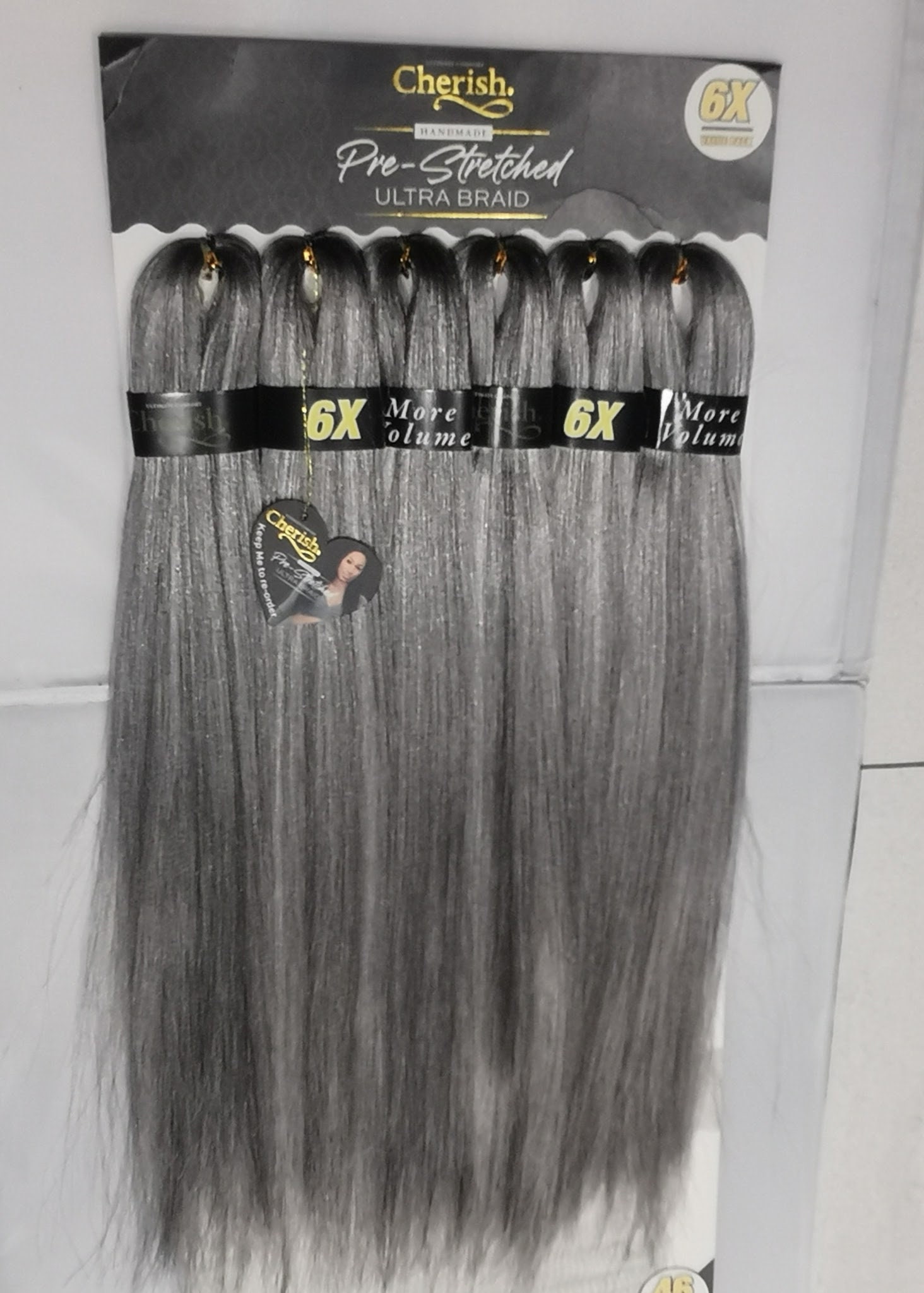 X6. Grey Calypso 51 Cherish Handmade Ultra Braid. Time Saving Pre