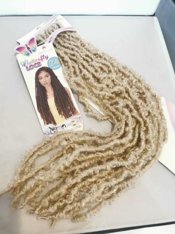Blonde butterfly locs online