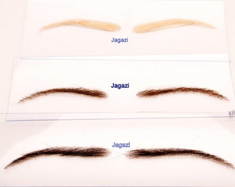 Eye Brows. Instant Glamour. A pair made from 100% Human Hair strands. Options