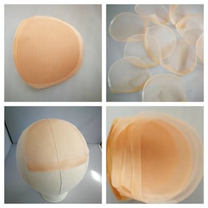1 Hair Topper 5&quot;X5&quot; Top Piece. Hair volumiser Base. Thinning Hair Toupee. Mono Crown extension Clip Comb