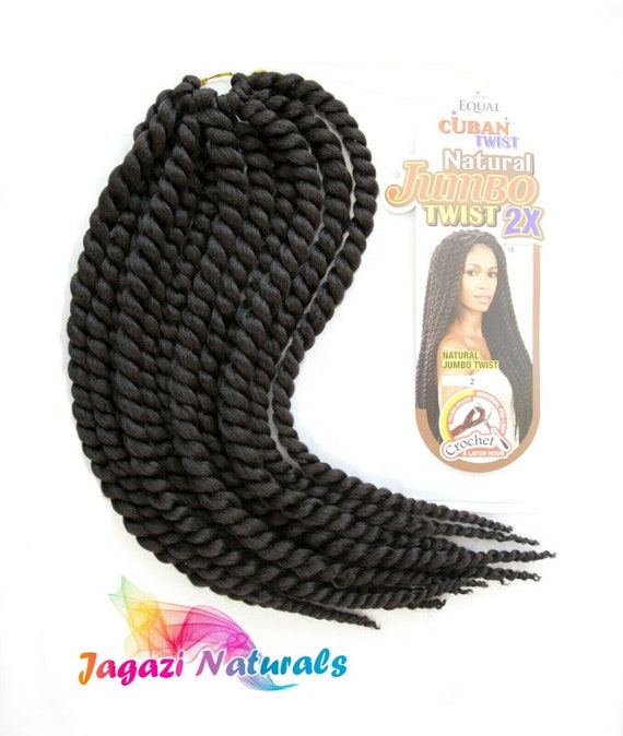 Items Similar To Colour 2 Cuban Twist Natural Jumbo Twist By