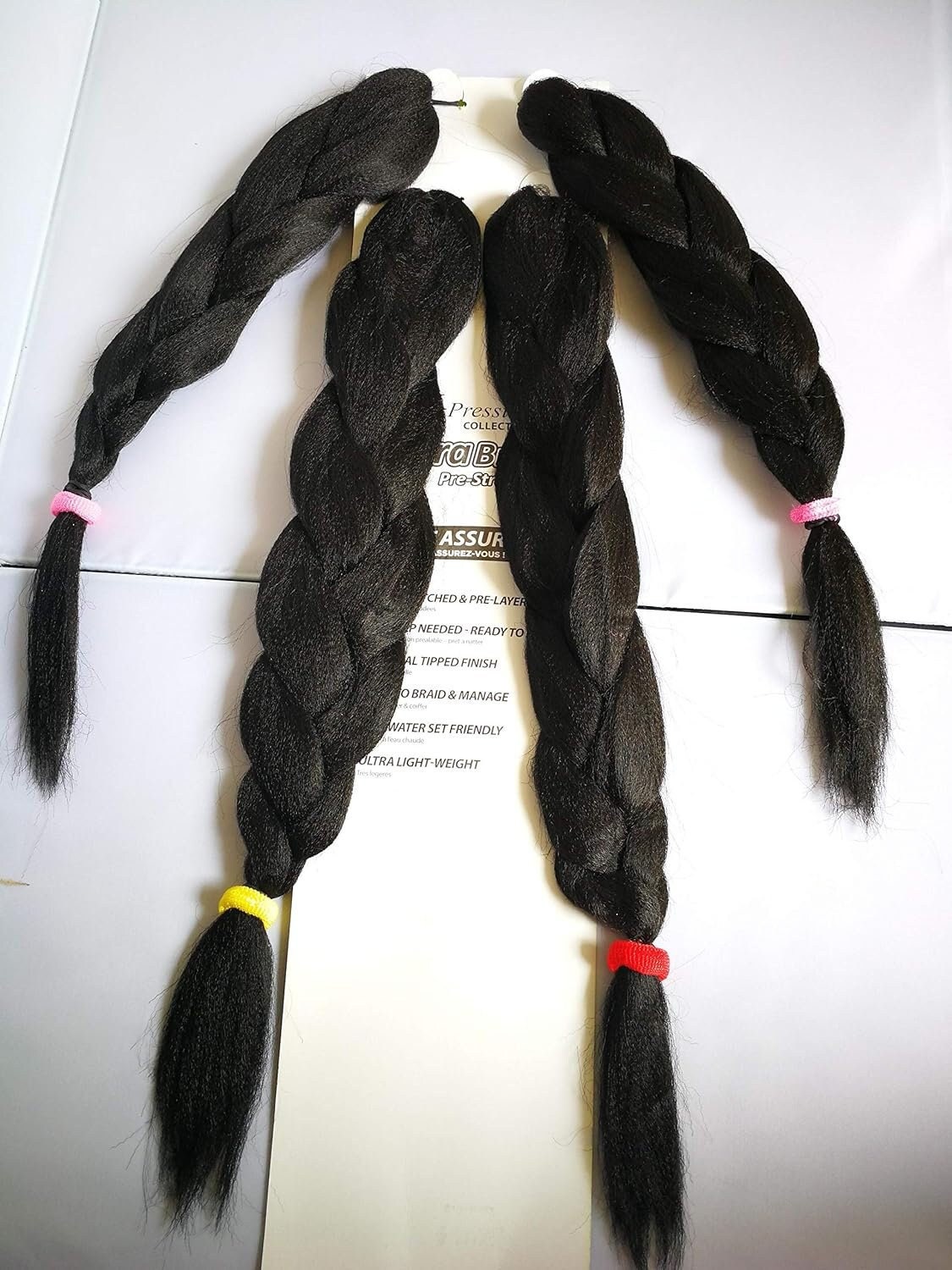 Lagos Braid. Time Saving. X-Pression Ultra Braid. Pre Stretched X4 Bundles. Super Braiding Bulk. Hot Water Seal Braid. Pre-Cut, Pre-Layered