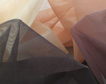 UK: Stiff Lace for Knotting Ventilating Lace Wig Cap Lace front or Full Lace Net. Foundation Making. 4 Colours,