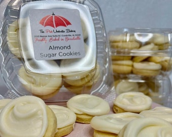 Mini Almond Sugar Cookies