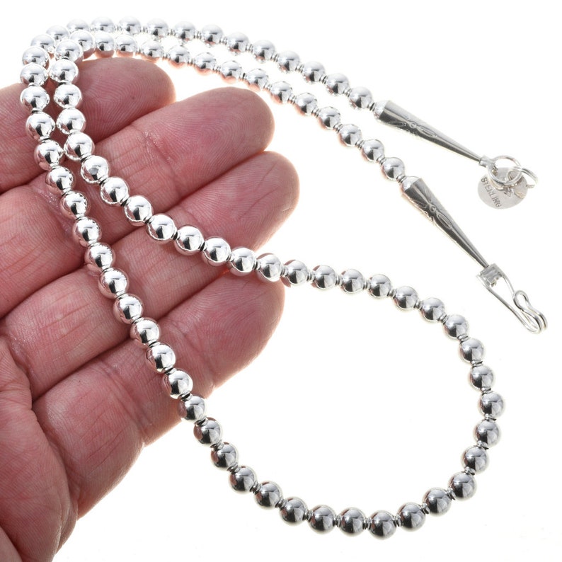 6mm navajo pearl necklace