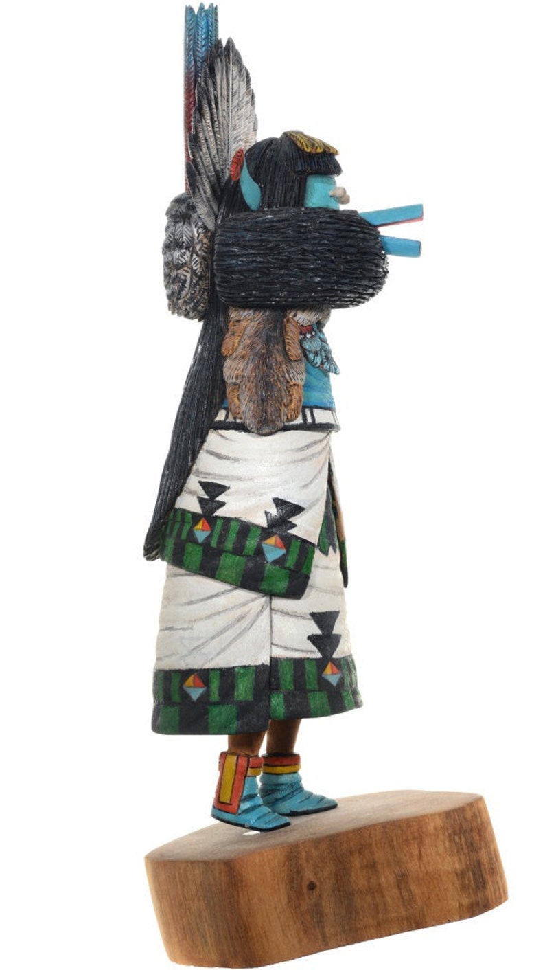 Vintage Authentic Zuni Shalako Kachina Doll by Dana Pinto 0251 Etsy