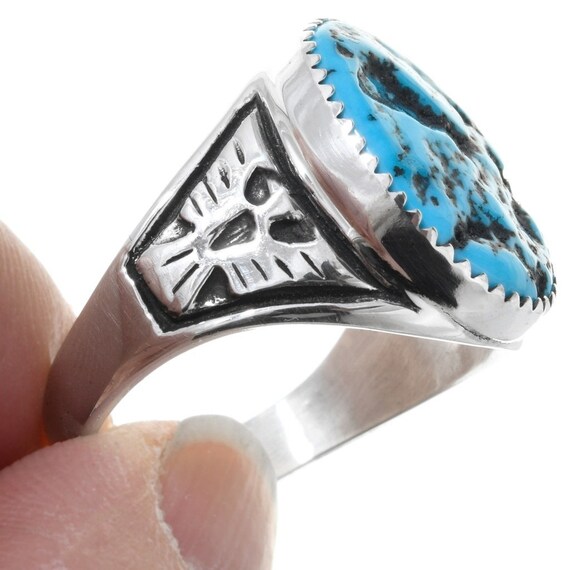Navajo thunderbird ring deals