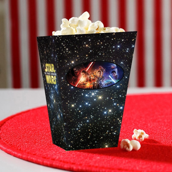 Buy Star Wars Inspired Popcorn Snack Box Instant Download And.