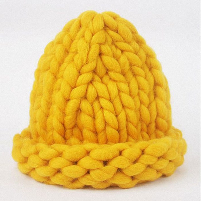 Chunky Helsinki Hat by Super Bulky Yarn Super Chunky Yarn Etsy
