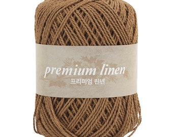 Premium Linen Knitting Crochet Yarn 70g