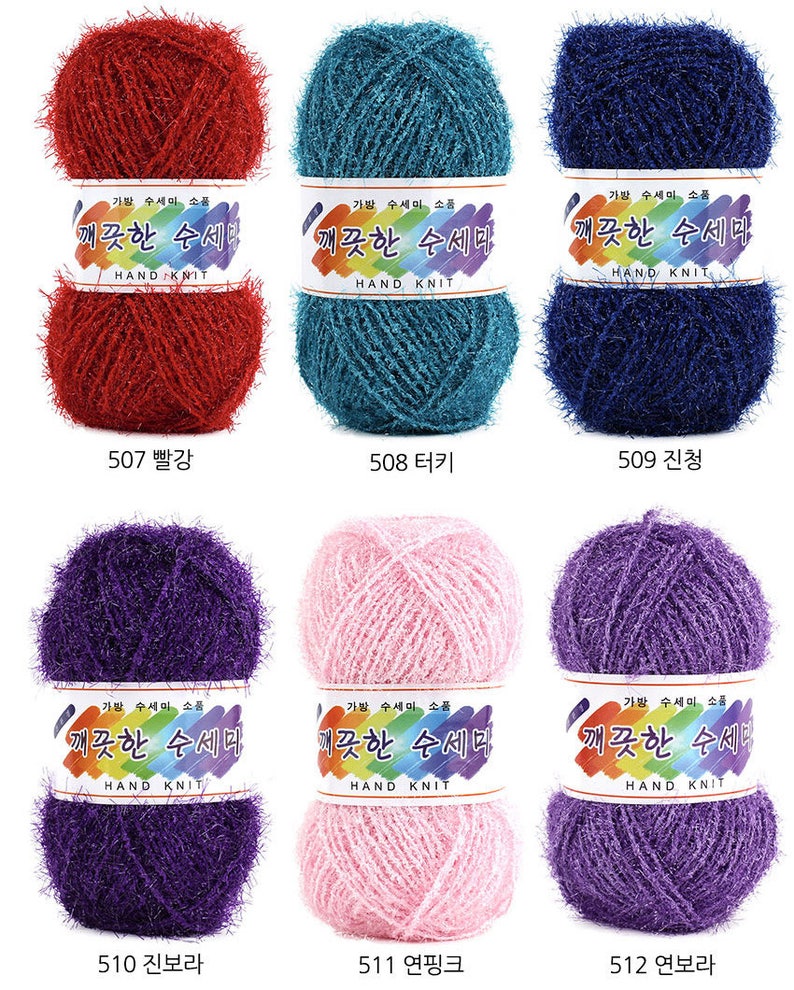 27 Colors 80g Clean Scrubber Yarn,Scrubbies Yarn 100 Polyester 2.82oz