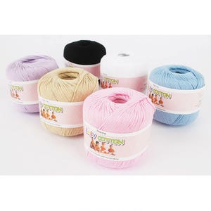 Baby Cotton Premium Cotton Making Bag Yarn 50g