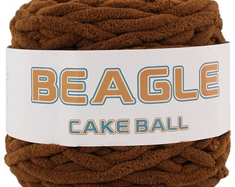 Beagle Cake Ball Soft Microfiber Large capacity Knitting Crochet Yarn 200g