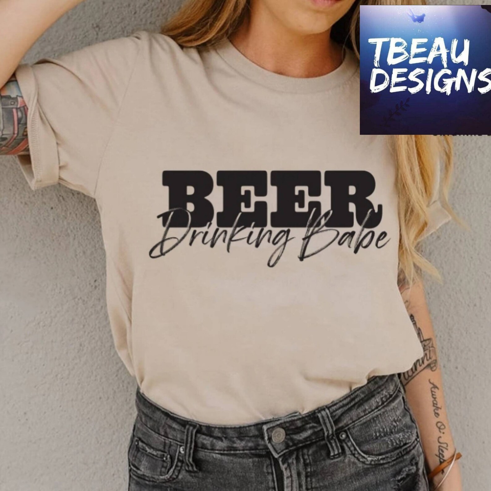 Beer Drinking Babe Shirt Beer Babe Shirt Beer Lover Shirt Etsy
