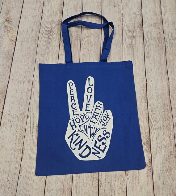 Peace Love Kindness Tote Bag Peace Love Kindness Tote Bag