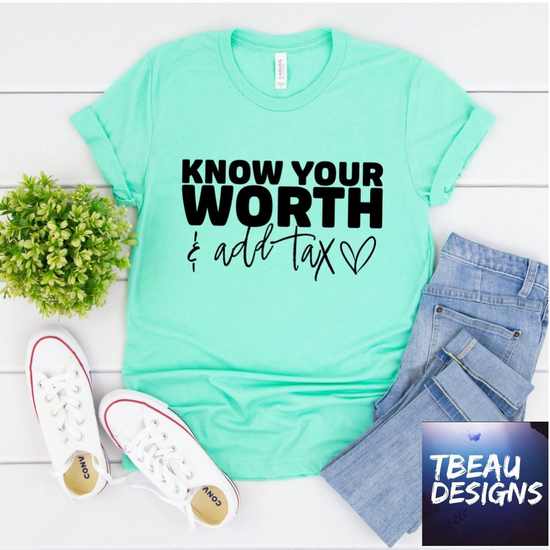 Know Your Worth Purple  Graphic Top main image 0