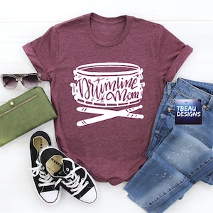Drumline Mom Shirt | Drumline Shirt | Band Mom Shirt | Band Mom Sweatshirt | Marching Band | Back To School Shirt | Halftime Show | Drum Mom