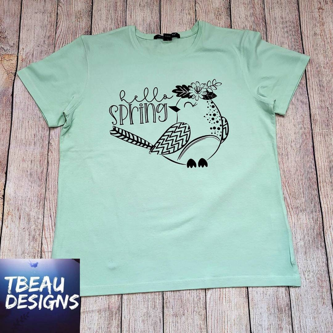 Hello Spring Shopping Hello Spring Shirt | Spring Shirt | Mother's Day Gift | Bird Shirt ...