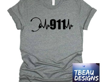 911 Dispatcher Shirt | 911 Operator Shirt | Police Dispatcher | Thin Gold Line | Thin Yellow Line | Dispatcher Appreciation Gift | Dispatch