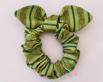 Anna Coronation Dress Scrunchie | Frozen Anna Princess Scrunchy | Disney Bow Hair Scrunchie | Frozen Anna Hair Accessory | Handmade Disney